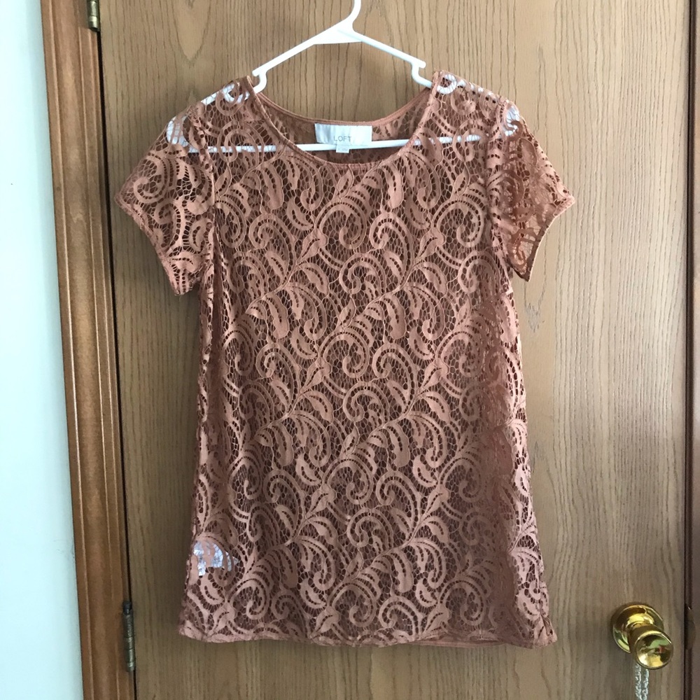 Loft Lace Blouse - Sz small